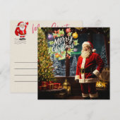 Correspondance Carte de Noël Sparkings (Devant / Derrière)