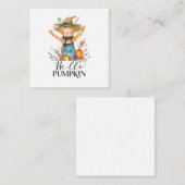 Correspondance Carte de note (Devant / Derrière)