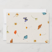 Correspondance Carte de note à plat (Dos)