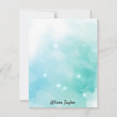 Correspondance Carte de note à plat Anne of Green Gables (Dos)