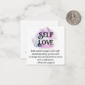 Correspondance *~* Carte de note à plat pour l'auto-évaluation AP (Devant/Arrière en situation)