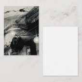 Correspondance Carte de Note Ancien Bâtiment Plafond Fissuré Ampo (Devant / Derrière)