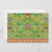 Correspondance Carte de note classique Green Chinoiserie (Dos)