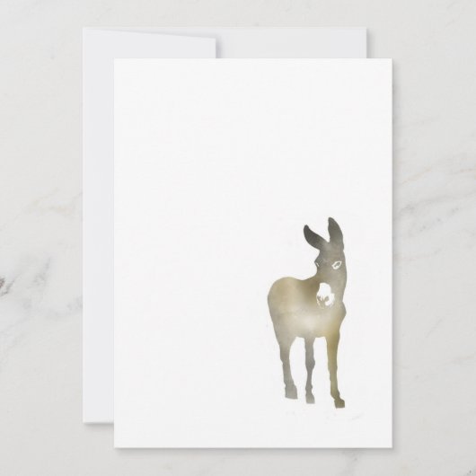 Correspondance Carte de note d'âne de dégradé (Devant)