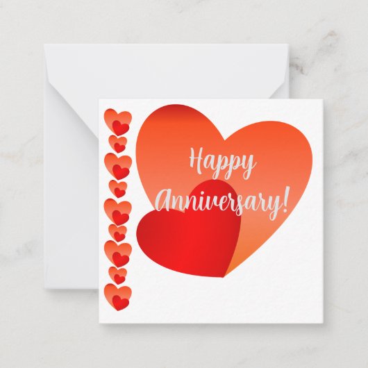 Correspondance Carte de note d'anniversaire heureuse (Devant)