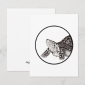 Correspondance Carte de note de la boîte (Devant / Derrière)