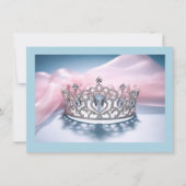 Correspondance Carte de note de la couronne Pageant (Devant)