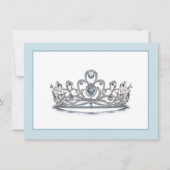 Correspondance Carte de note de la couronne Pageant (Devant)