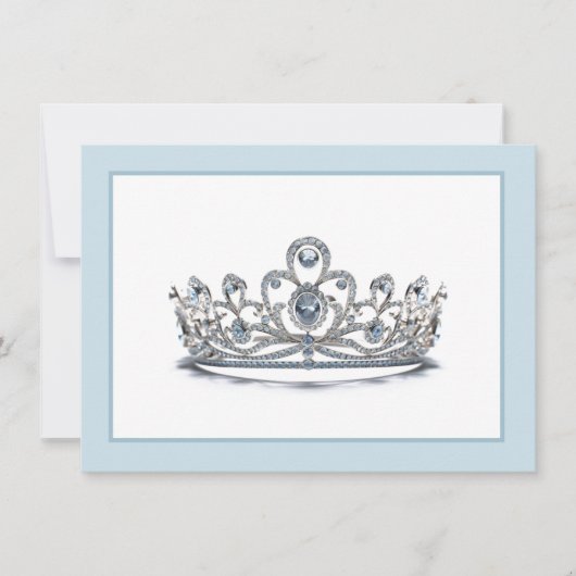 Correspondance Carte de note de la couronne Pageant (Devant)