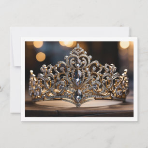 Correspondance Carte de note de la couronne Pageant