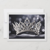 Correspondance Carte de note de la couronne Pageant (Devant)