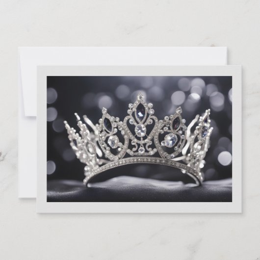 Correspondance Carte de note de la couronne Pageant (Devant)