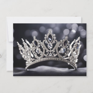 Correspondance Carte de note de la couronne Pageant