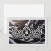 Correspondance Carte de note de la couronne Pageant (Devant / Derrière)