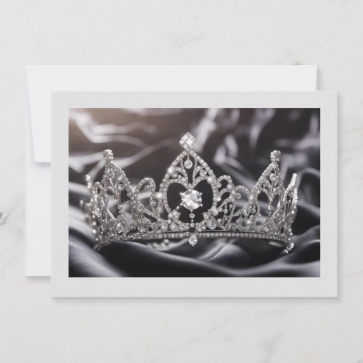 Correspondance Carte de note de la couronne Pageant (Devant)