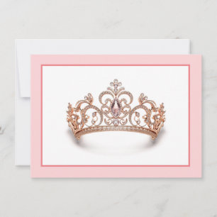 Correspondance Carte de note de la couronne Pageant