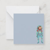 Correspondance Carte de note de la fente d'espace (Dos)