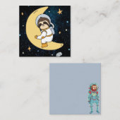 Correspondance Carte de note de la fente d'espace (Devant / Derrière)