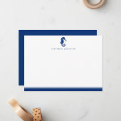 Correspondance Carte de note de la Marine côtière (Devant/Arrière en situation)