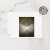 Correspondance Carte de note de l'Ange Gardien (Devant/Arrière en situation)