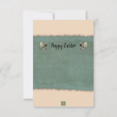 Correspondance Carte de note de Pâques Dapper (Dos)