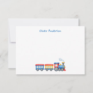 Correspondance Carte de note de train personnalisée