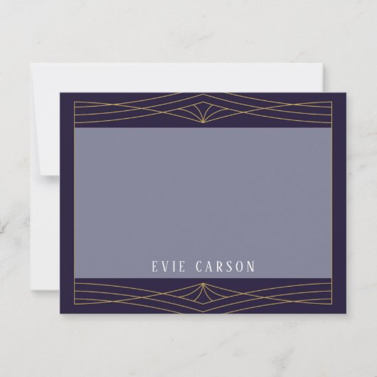 Correspondance Carte de note d'inspiration Queen (Devant)