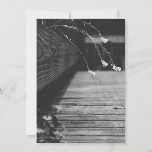 Correspondance carte de note florale