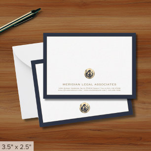 Correspondance Carte de note juridique de la Marine Gold Justice