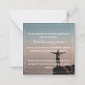 Correspondance Carte de note Lifeworks 002 (Dos)