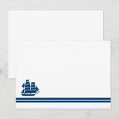 Correspondance Carte de note Livraison (Devant / Derrière)