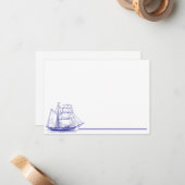 Correspondance Carte de note - Livraison (Devant/Arrière en situation)