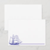 Correspondance Carte de note - Livraison (Devant / Derrière)