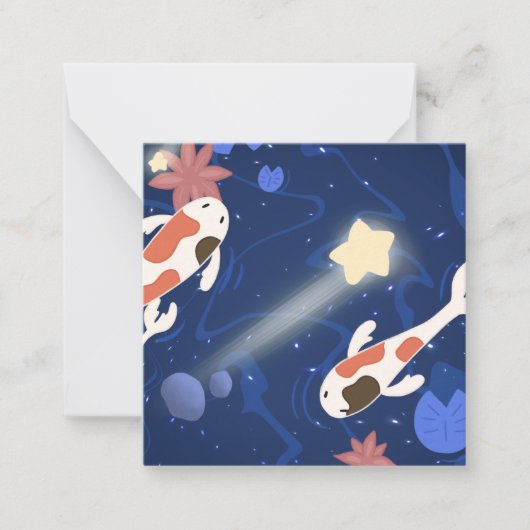 Correspondance Carte de note Magic Pond (Devant)