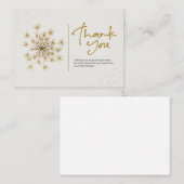 Correspondance Carte de note Merci (Devant / Derrière)