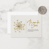 Correspondance Carte de note Merci (Devant/Arrière en situation)