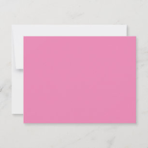 Correspondance Carte de note moderne rose minimaliste avec logo p