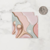 Correspondance Carte de note multi-usage au graphisme élégant (Devant/Arrière en situation)