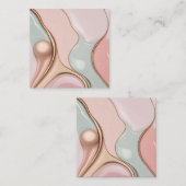 Correspondance Carte de note multi-usage au graphisme élégant (Devant / Derrière)