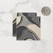 Correspondance Carte de note multifonction dans un graphique élég (Devant/Arrière en situation)