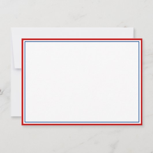 Correspondance Carte de note personnalisée (Devant)