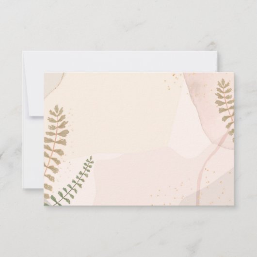 Correspondance Carte de note personnalisée (Devant)