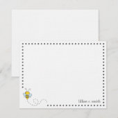 Correspondance Carte de note personnalisée Bumble Bee (Devant / Derrière)