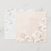 Correspondance Carte de note plat Urban Garden (Devant / Derrière)