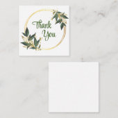 Correspondance Carte de note plate (Devant / Derrière)