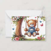 Correspondance Carte de note plate (Devant)