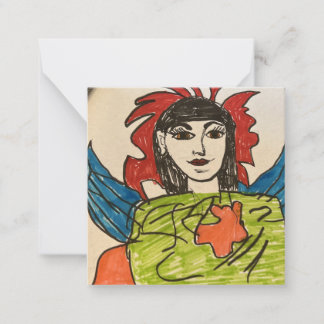 Correspondance Carte de note plate