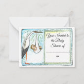 Correspondance Carte de note plate (Devant)