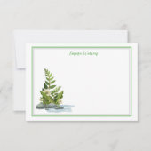 Correspondance Carte de note plate (Devant)