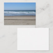 Correspondance Carte de note plate (Devant / Derrière)